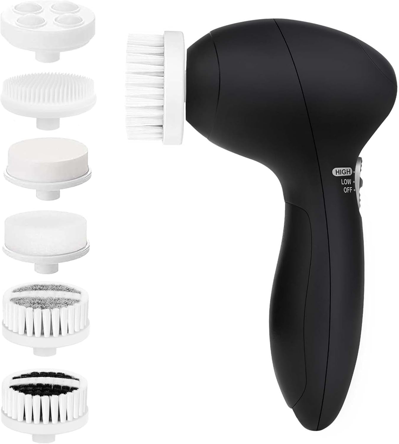 Facial Cleansing Brush Face Scrubber: CLSEVXY Electric Face Spin Cleanser Brushe